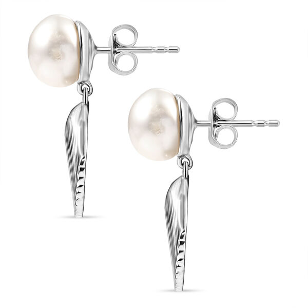 EVER TRUE Süßwasser Perle Ohrringe Nickelfreies Messing 8.03 ct image number 3
