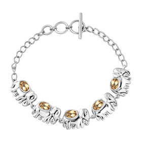 Citrin Armband, 16,5 cm - 2,27 ct.