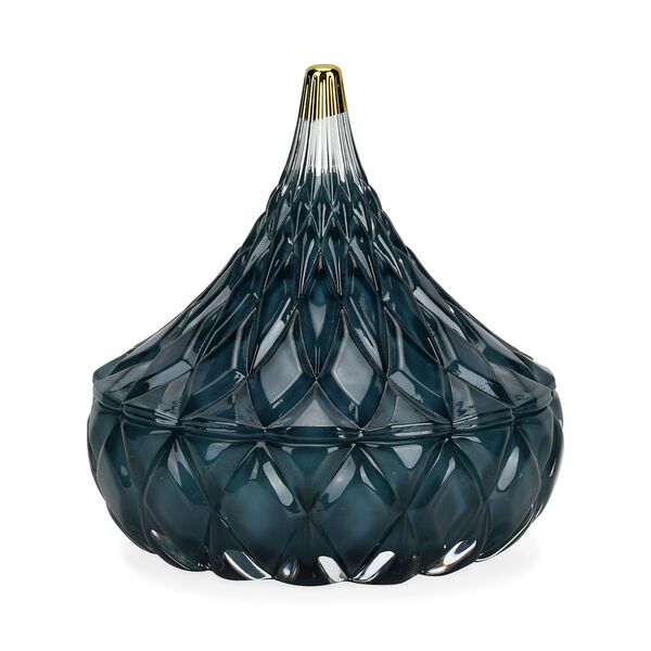 The 5th Season: Premium Kollektion Duftkerze im orientalischem Glas, 20h Brenndauer, Petrol image number 8