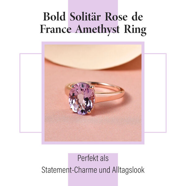 Rose de France Amethyst Ring - 3,29 ct. image number 8