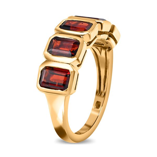 Nat&uuml;rlicher Mosambik Granat-Ring - 3,65 ct. image number 4