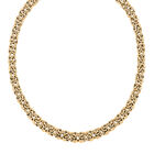 LA BELLA - Königskette Halskette, 925 Silber vergoldet, ca. 50 cm ca. 20,00g