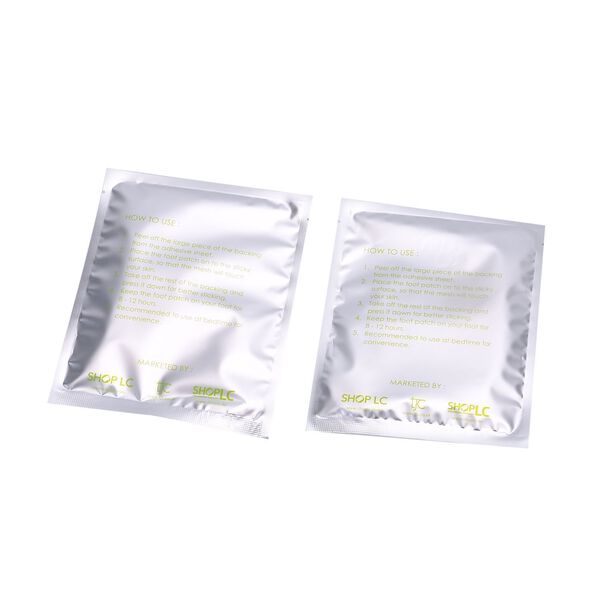 LIVMORE 20er-Set Detox-Fußpflastern, 10 Stk. Ingwer, 10 Stk. Grüner Tee, 10-Tage-Kur image number 1