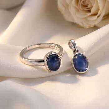 D'Joy Aurora Mondstein Ring und Anh&auml;nger