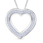 LUXURIANT DIAMOND - Lab Grown Diamant SI-GH Anhänger mit Kette ca. 50 cm 925 Silber rhodiniert ca. 0.50 ct