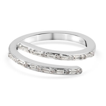 Diamant Ring 925 Silber platiniert (Gr&ouml;&szlig;e 16.00) ca. 0,20 ct