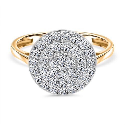 LUXURIANT DIAMOND- SGL zertifizierter VS-EF Labor Diamant Ring in 375 Gold - 1 ct. image number 0