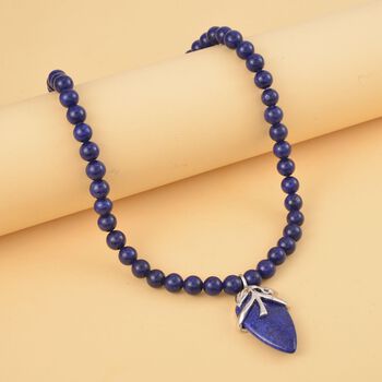 Lapislazuli Halskette ca. 45 cm, ca. 206.00 ct