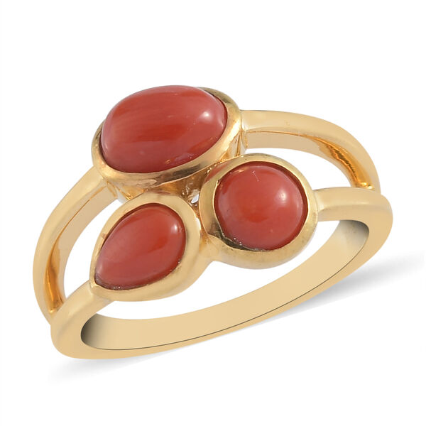 Koralle-Ring - 2,02 ct. image number 4