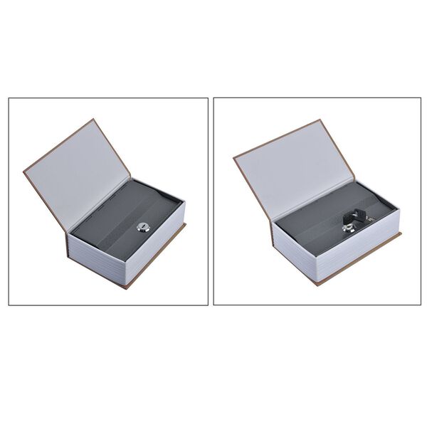 Geheimer Buchsafe mit Schlüsselverschluss – Rose image number 7