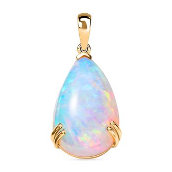 AAAA Nat&uuml;rlicher, &auml;thiopischer Welo Opal Anh&auml;nger 585 Gold ca. 15,12 ct.