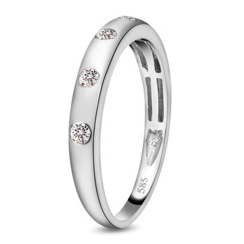 IGI zertifizierter I1 GH Diamant-Ring - 0,33 ct.