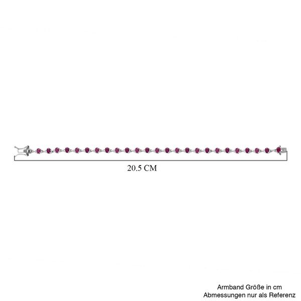 Afrikanisches Rubin-Armband, 19 cm image number 5