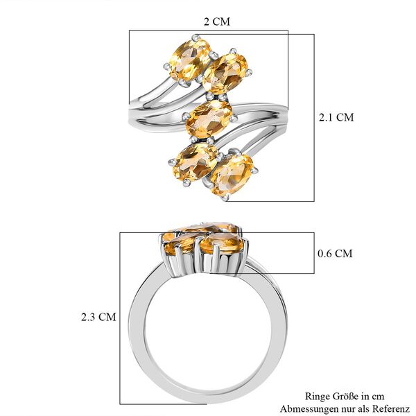 Citrin Ring - 2,06 ct. image number 7