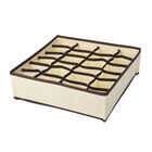 4er-Set Unterwäsche-Aufbewahrungsboxen, Größe: 28x14 cm 32x15 cm, 32x32 cm, 30x16 cm und 32x31,5 cm, Beige image number 6