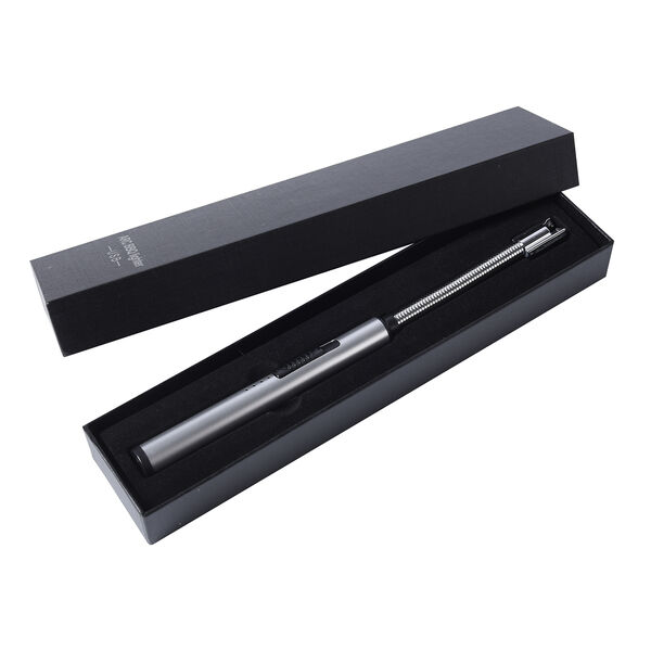 Wiederaufladbares USB - Feuerzeug, Größe: 24,2x0,15 cm, Silber image number 7