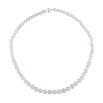 Regenbogen Mondstein Halskette, ca. 210,50 ct.