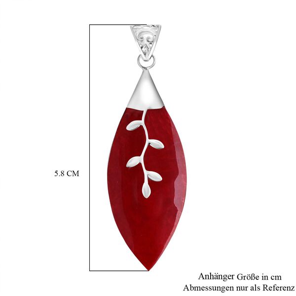 Koralle Anh&auml;nger 925 Silber ca. image number 5