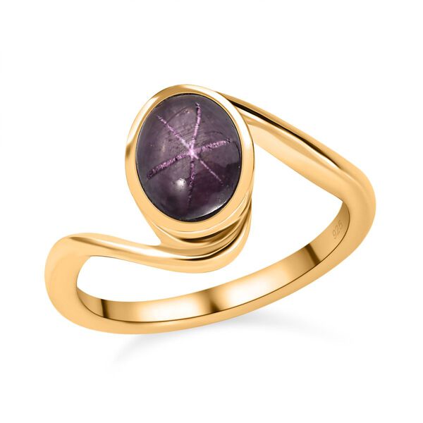 Solitär Sternrubin Bypass Ring - 2,52 ct. image number 4