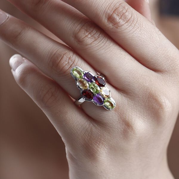 Multi-Edelstein-Ring - 4,42 ct. image number 3