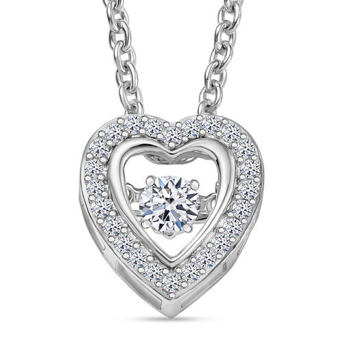 LUXURIANT DIAMOND - Lab Grown Diamant SI-GH Schmuckset 925 Silber rhodiniert ca. 0.25 ct image number 0