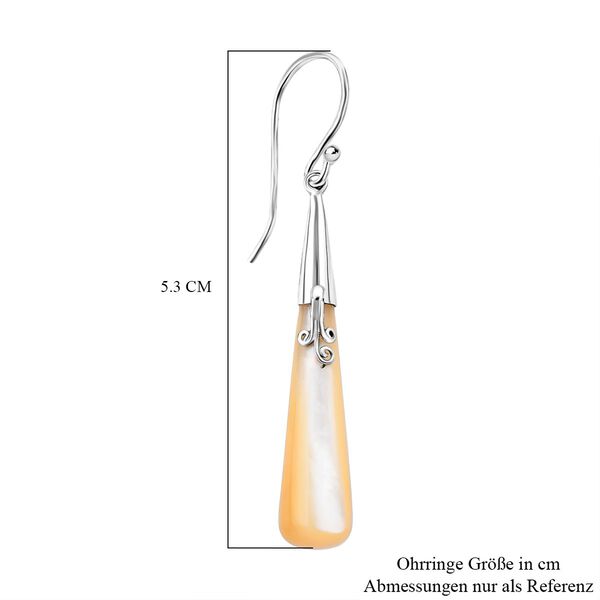 Royal Bali Kollektion - Perlmutt Ohrringe image number 4