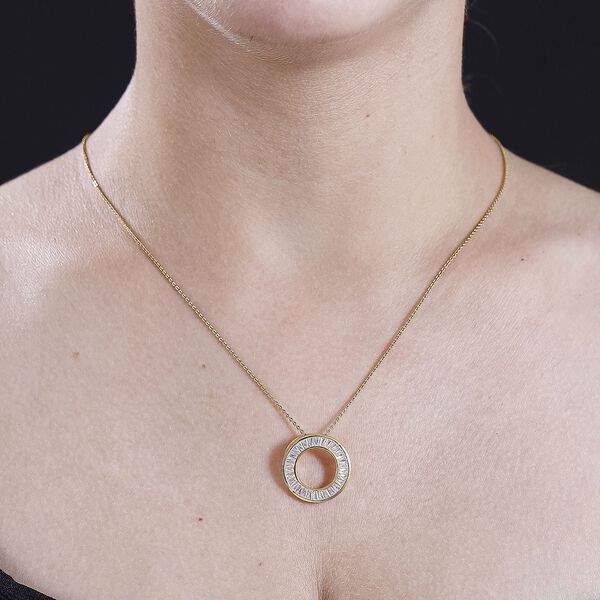 J Francis gefertigt mit SWAROVSKI- Swarovski Zirkonia Anh&auml;nger image number 3