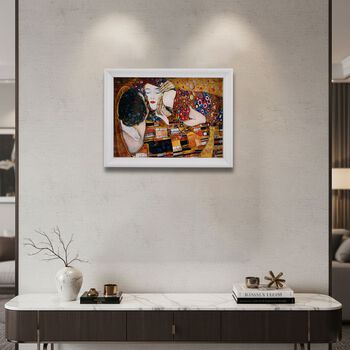 LIVMORE 3D DIY Bilderrahmen Bastelset K&uuml;nstleratelier Motiv 22 x 13 x 17 cm Gelb