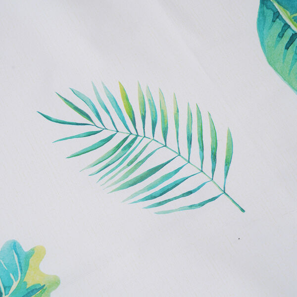 Wasserdichte PVC Tischdecke, Grünes Blattmuster image number 3