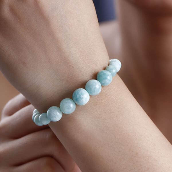 Amazonit Armband ca. 19 cm Messing rhodiniert ca. 80.00 ct image number 3