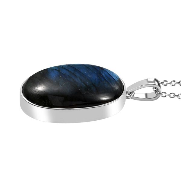 EverTrue Labradorit Anhänger mit 50cm Kette - 29 ct. image number 4