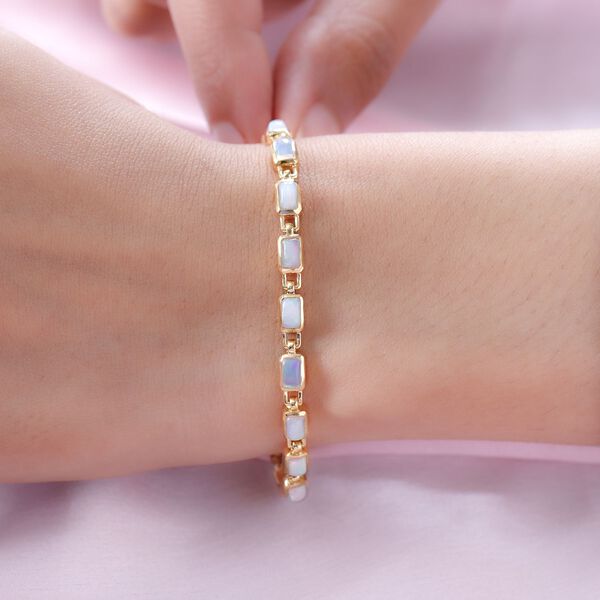 Nat&uuml;rliches, &auml;thiopisches Welo Opal-Armband, 19 cm image number 3