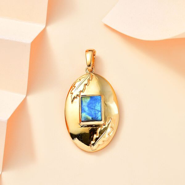 Labradorit Anhänger - 1,63 ct. image number 2