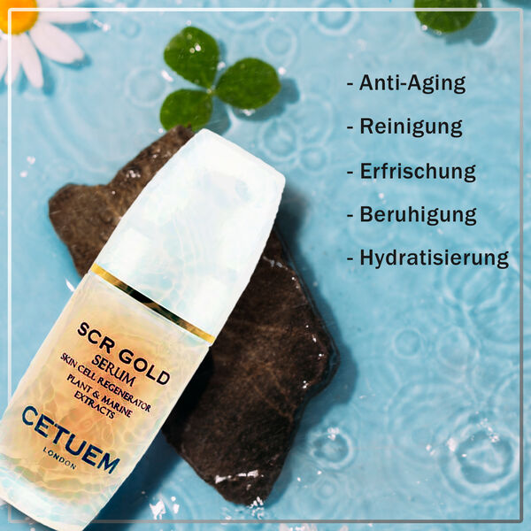 CETUEM: SCR Gold Anti-Aging und Regenerationsserum, 50ml image number 2