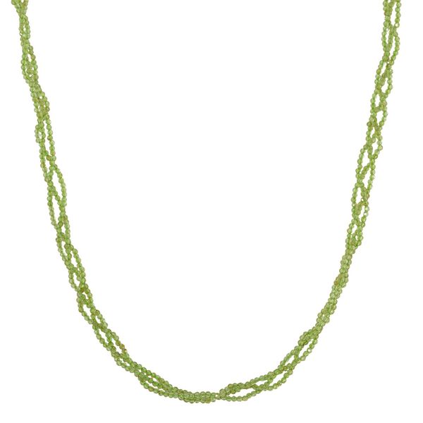 Peridot Halskette, 50 cm - 52,50 ct. image number 0