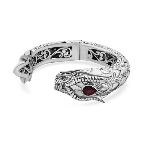 Royal Bali Kollektion - Roter Granat-Drachen-Armreif - 1,70 ct. image number 0