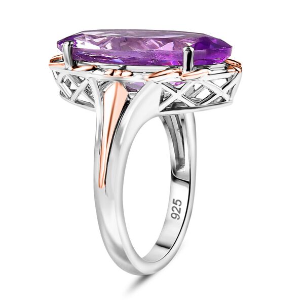 Rose De France Amethyst Ring - 8,29 ct. image number 5