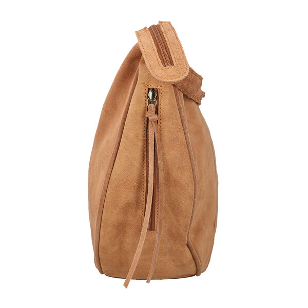 Hobo Tasche aus 100% echtem Leder, Gr&ouml;&szlig;e 40,6x12,7x33 cm, Hellbraun image number 3