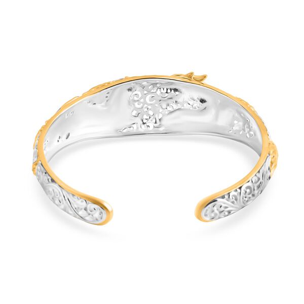 Royal Bali - Drachen und Phoenix Armreif, 925 Silber 916 Gelbgold Vermeil image number 4