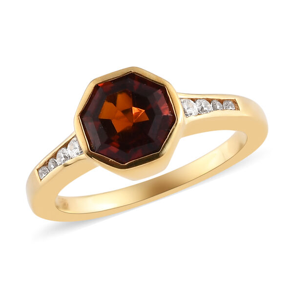 Madeira Citrin und Zirkon-Ring - 1,60 ct. image number 4