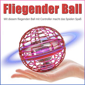 Fliegender Ball, rosa