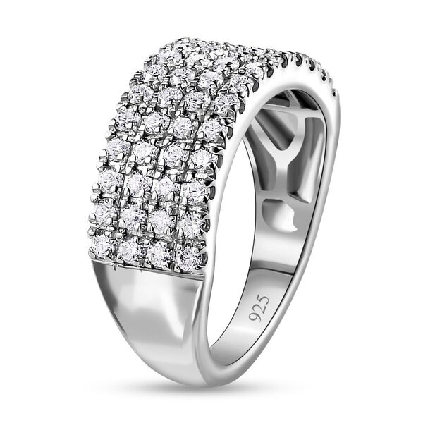 Moissanit Ring - 1,20 ct. image number 6