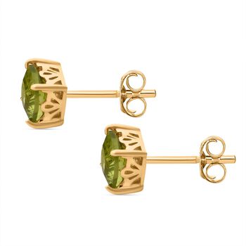 Peridot Ohrringe - 2,21 ct.