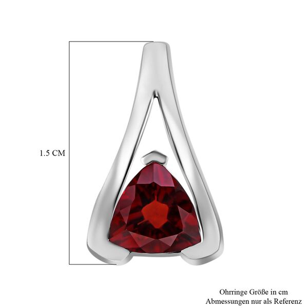 AA Mosambik Granat Ohrringe - 1,89 ct. image number 6