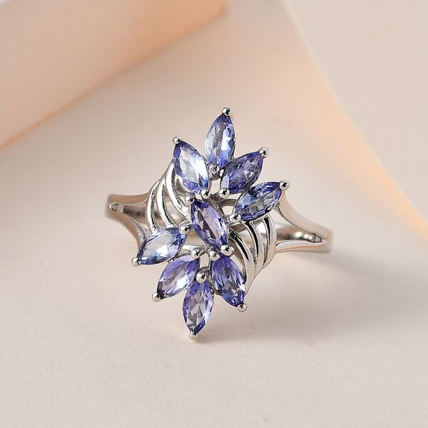 Tansanit Ring - 1,63 ct. image number 2