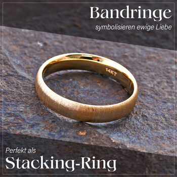 Bandring in 585 Gelbgold