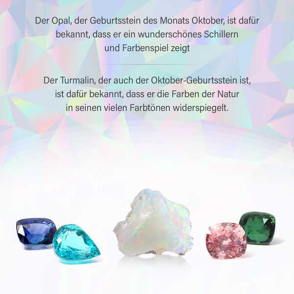 Royal Welo Opal und mehrfarbiges Turmalin-Armband- 24,23 ct. image number 8