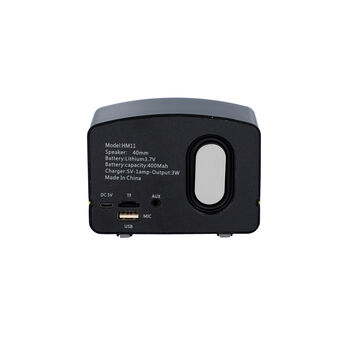 Retro Bluetooth Lautsprecher, Gr&ouml;&szlig;e 9,8x5,8x7,2 cm, Schwarz