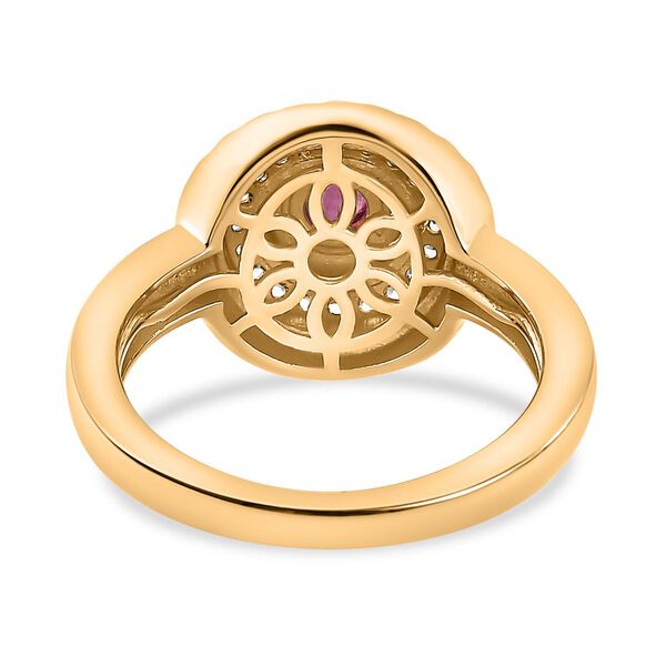 AA Afrikanischer Rubin Ring, ca. 0,76 ct image number 6