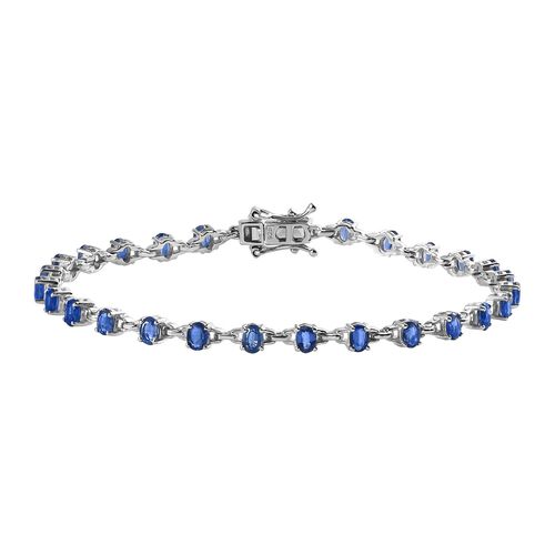 Kyanit Armband ca. 20 cm 925 Silber rhodiniert ca. 5,75 ct. image number 0